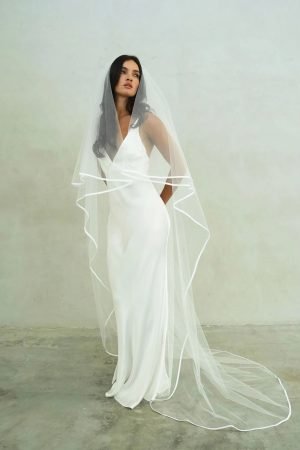 Veil - Satin Dream 2 Tier - Cathedral