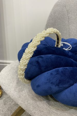 Pearl Braided Hairband
