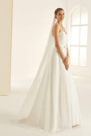 Veil - Shimmer Tulle - Ivory - Cathedral