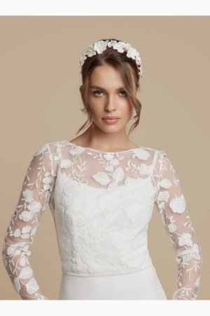 Mia Lavi 2436 Lace Topper / UK12/13/16