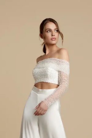 Mia Lavi Topper style 2402 / Ivory UK10